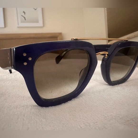 Celine Accessories - Celine Blue framed sunglasses